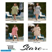 STARE VOL 10 BY BLUE HILLS RAYON PRINTED STYLISH KAFTAN COLLECTION