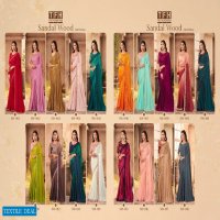 TFH SANDALWOOD VOL 9 SILK DESIGNER WEDDING FANCY SAREES