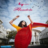 MANDOLA BY LT FASHION VISCOSE CHIFFON DESIGNER FANCY SAREE
