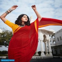 MANDOLA BY LT FASHION VISCOSE CHIFFON DESIGNER FANCY SAREE