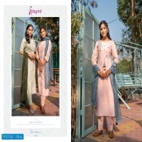 PSYNA PARAMPARA VOL 3 CLASSY LOOK READYMADE COTTON TOP BOTTOM WITH DUPATTA