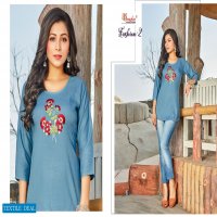 SMYLEE FASHION VOL 2 RAYON DAILY WEAR SHORT TOP COLLECTION