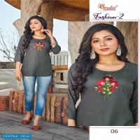 SMYLEE FASHION VOL 2 RAYON DAILY WEAR SHORT TOP COLLECTION