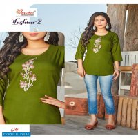 SMYLEE FASHION VOL 2 RAYON DAILY WEAR SHORT TOP COLLECTION