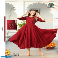 Aradhna Fashion Core Vol-2 Wholesale Anarkali Long Kurtis