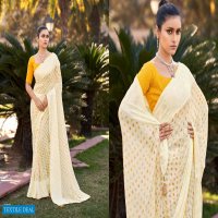 AMBER PLUS BY 5D DESIGNER GEORGETTE FANCY SAREES