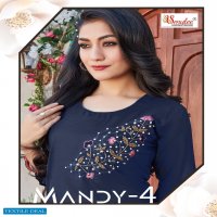SMYLEE MANDY VOL 4 SILK WORK DAILY WEAR KURTIS