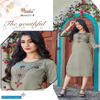 SMYLEE MANDY VOL 4 SILK WORK DAILY WEAR KURTIS