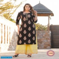 BIBAS VOL 11 BY DIYA TRENDZ RAYON KURTI WITH PLAZZO PAIR