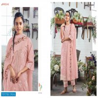 Jay Vijay Ulfat Wholesale Pure Cotton Block Khadi Print With Embroidery Salwar Suits
