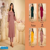 BAANVI NAINA RAYON READYMADE KURTI SIMPLE STYLE