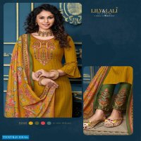 LILY AND LALI MEHER READYMADE TOP WITH PANT AND DUPATTA SET FOR WOMEN