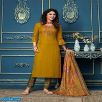 LILY AND LALI MEHER READYMADE TOP WITH PANT AND DUPATTA SET FOR WOMEN