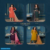 LILY AND LALI MEHER READYMADE TOP WITH PANT AND DUPATTA SET FOR WOMEN