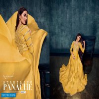 NAKKASHI BREEZE MODAL SATIN EXCLUSIVE READYMADE PARTY WEAR GOWN