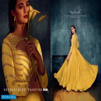 NAKKASHI BREEZE MODAL SATIN EXCLUSIVE READYMADE PARTY WEAR GOWN