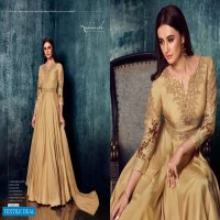 NAKKASHI BREEZE MODAL SATIN EXCLUSIVE READYMADE PARTY WEAR GOWN