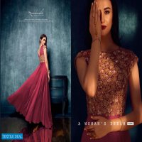 NAKKASHI BREEZE MODAL SATIN EXCLUSIVE READYMADE PARTY WEAR GOWN
