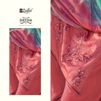 ZULFAT DESIGNER SHEESHA PURE COTTON DRESS MATERIALS