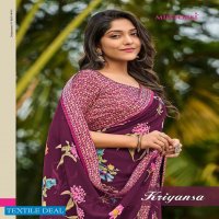 MINTORSI KRIYANSA WEIGHTLESS PRINTED FANCY SAREE COLLECTION