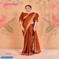 KASHMIRA BY MINTORSI CADBURY CHIFFON PRINTED FANCY SAREE