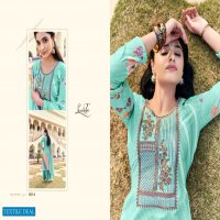 PALLAVI BY LEVISHA VISCOSE MASLIN KASHMIRI WORK DRESSES SUPPLIER