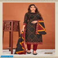 SKT Bandhej Wholesale Shopping Soft Cotton Dress Material