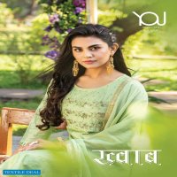 You Khwab Wholesale Full Stitched Three Piece Salwar Suits