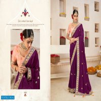 SHUBH SHREE CREATION KANYA VICHITRA WITH BORDER WORK SARIS WHOLESALER