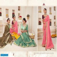SHUBH SHREE CREATION KANYA VICHITRA WITH BORDER WORK SARIS WHOLESALER