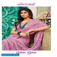 GLAM DIVA BY MINTORSI GEORGETTE PRINTED ETHNIC STYLISH SAREES