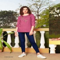 MELODY BY LILY & LALI FANCY VISCOSE WESTERN SHORT TOP COLLECTION