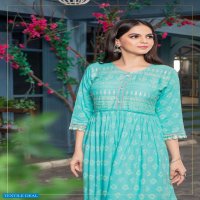 ELITE BY HERITAGE HEAVY RAYON PRINTED HEAVY SOFT VISCOSE KURTI CATALOG WHOLESALER BEST RATE