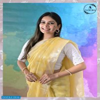 FINE LUCKNOWI VOL 2 BY ASHIMA GEORGETTE SAREE WITH LOCKNOWI WORK BLOUSE