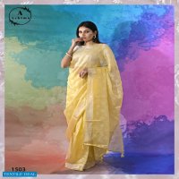 FINE LUCKNOWI VOL 2 BY ASHIMA GEORGETTE SAREE WITH LOCKNOWI WORK BLOUSE