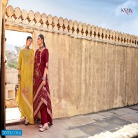 Karma RIwaayat Vol-4 Wholesale Pure Silk Jacquard Work Salwar Suits