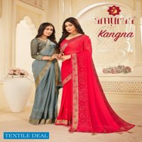 Amyraa Kangna Wholesale Casual Indian Sarees