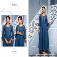PRECIOUS VOL 4 BY PSYNA COTTON EMBROIDERY DESIGNER GOWN COLLECTION
