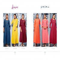 PRECIOUS VOL 4 BY PSYNA COTTON EMBROIDERY DESIGNER GOWN COLLECTION