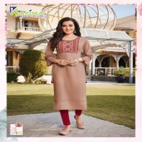 Karissa Rehana Vol-2 Wholesale Reyon Work Long Kurtis