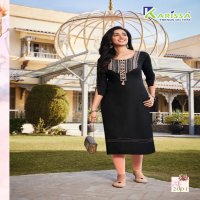 Karissa Rehana Vol-2 Wholesale Reyon Work Long Kurtis