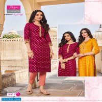 Diya Victoria Vol-3 Wholesale Long Embroidered Kurti Catalogs