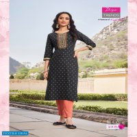 Diya Victoria Vol-3 Wholesale Long Embroidered Kurti Catalogs