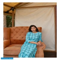 Four Buttons Silver Vol-8 wholesale Long reyon Kurti With Pants