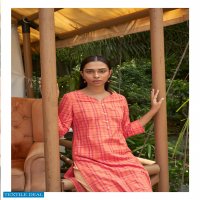 Four Buttons Silver Vol-8 wholesale Long reyon Kurti With Pants