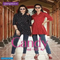Rangmaya Candy Vol-2 Wholesale Short Tops Catalogs