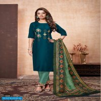 Selesta Mayra Wholesale Full Stitched Three Piece Dress