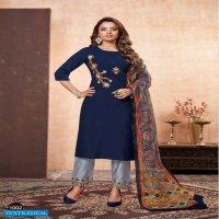 Selesta Mayra Wholesale Full Stitched Three Piece Dress