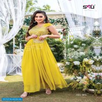 S4U KITTY PARTY VOL 4 ELEGANT STYLISH PLAYFUL WEDDING DRESS