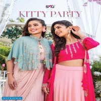 S4U KITTY PARTY VOL 4 ELEGANT STYLISH PLAYFUL WEDDING DRESS